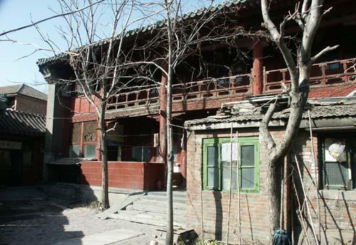北京大杂院清出千年古刹火神庙
