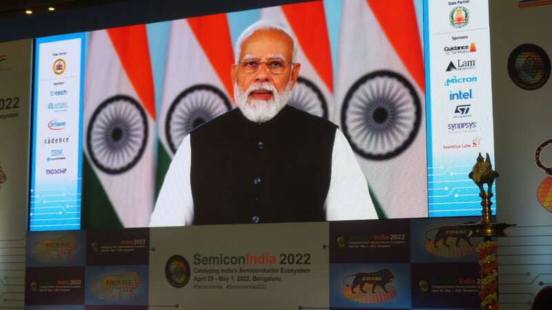 莫迪出席“印度半导体产业2022”活动时发表讲话，称要打造半导体制造中心